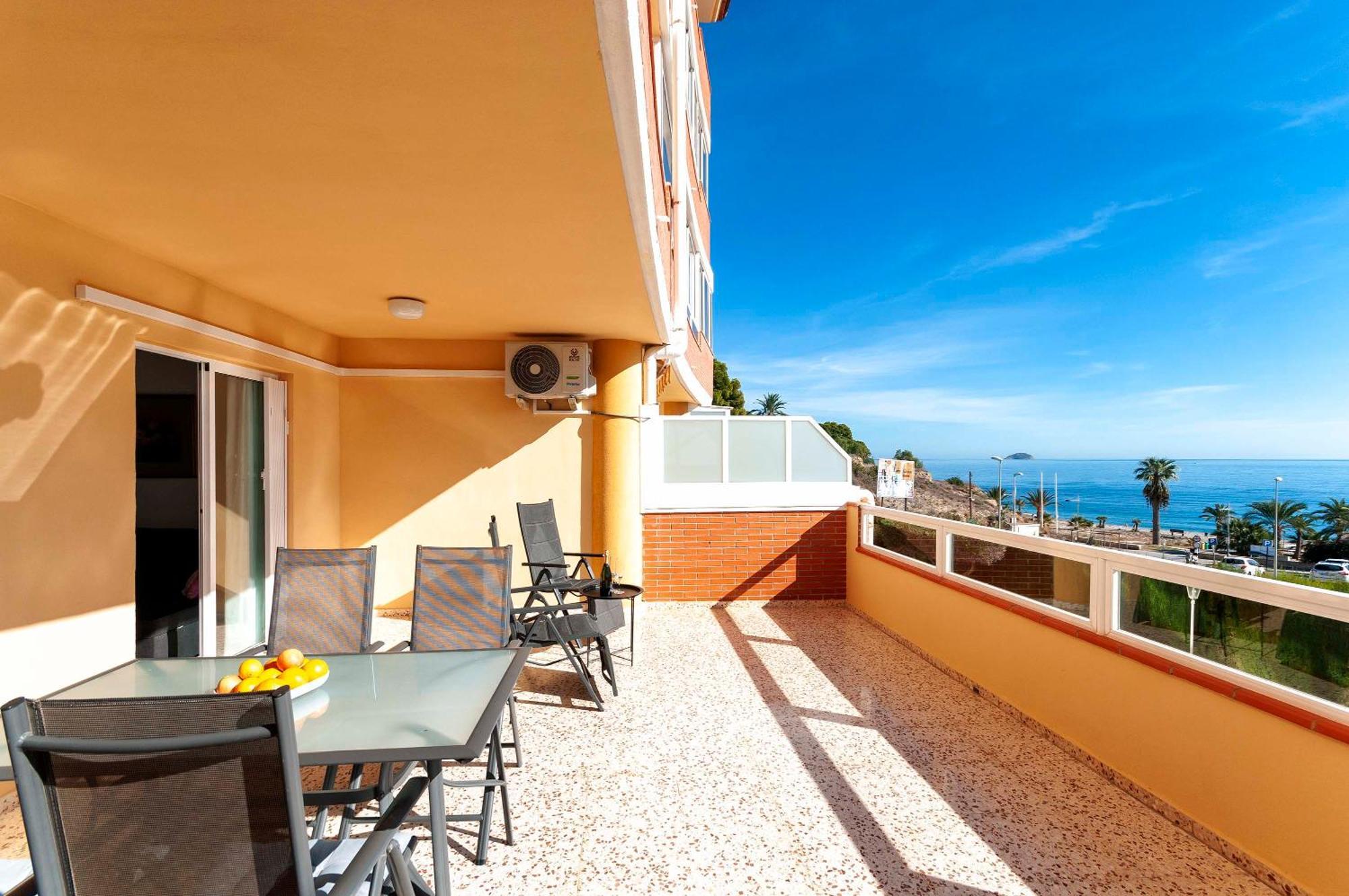 Primera Linea, Gran Terraza, Maravillosas Vistas, Alto Standing Villajoyosa Buitenkant foto